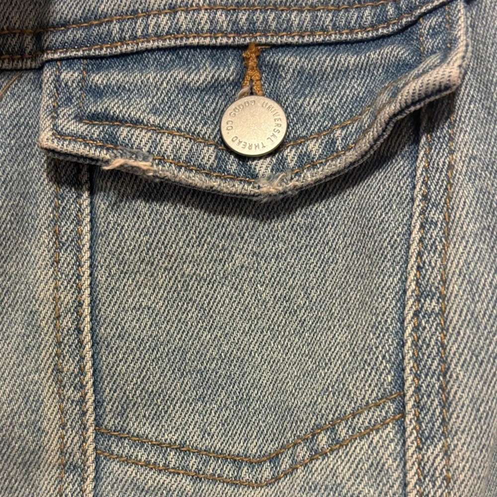 Universal Thread Light Blue Denim Vest.  This is a size XXL. - Picture 3 of 8